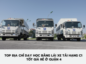Học Bằng Lái Xe Tải Hạng C1 Nơi Nào Tốt Giá Rẻ Quận 4? 8